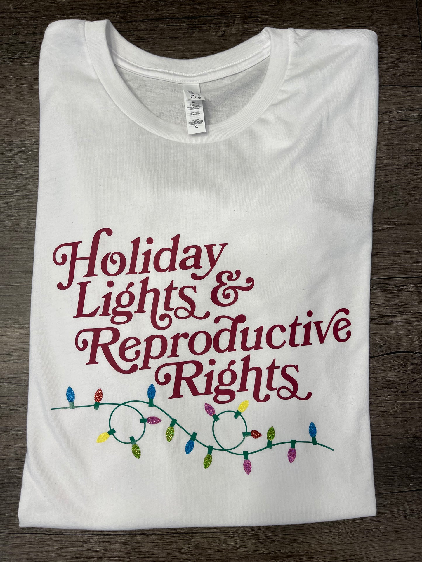 Holiday Lights & Reproduction Rights Shirt