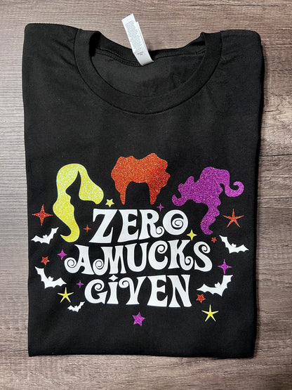 Hocus Pocus Zero Amucks Given Shirt