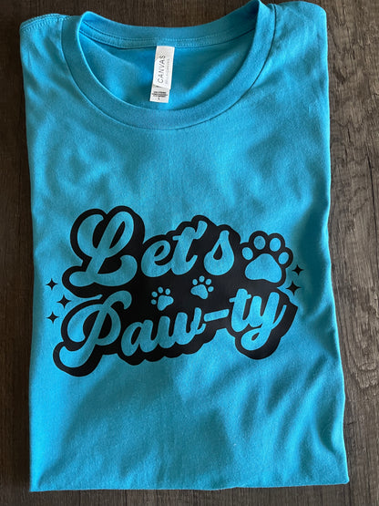 Let’s Paw-ty Dog Party Shirt
