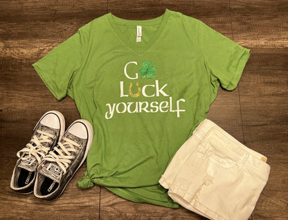 Go Luck Yourself St. Paddy’s T-Shirt