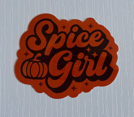 Spice Girl Sticker