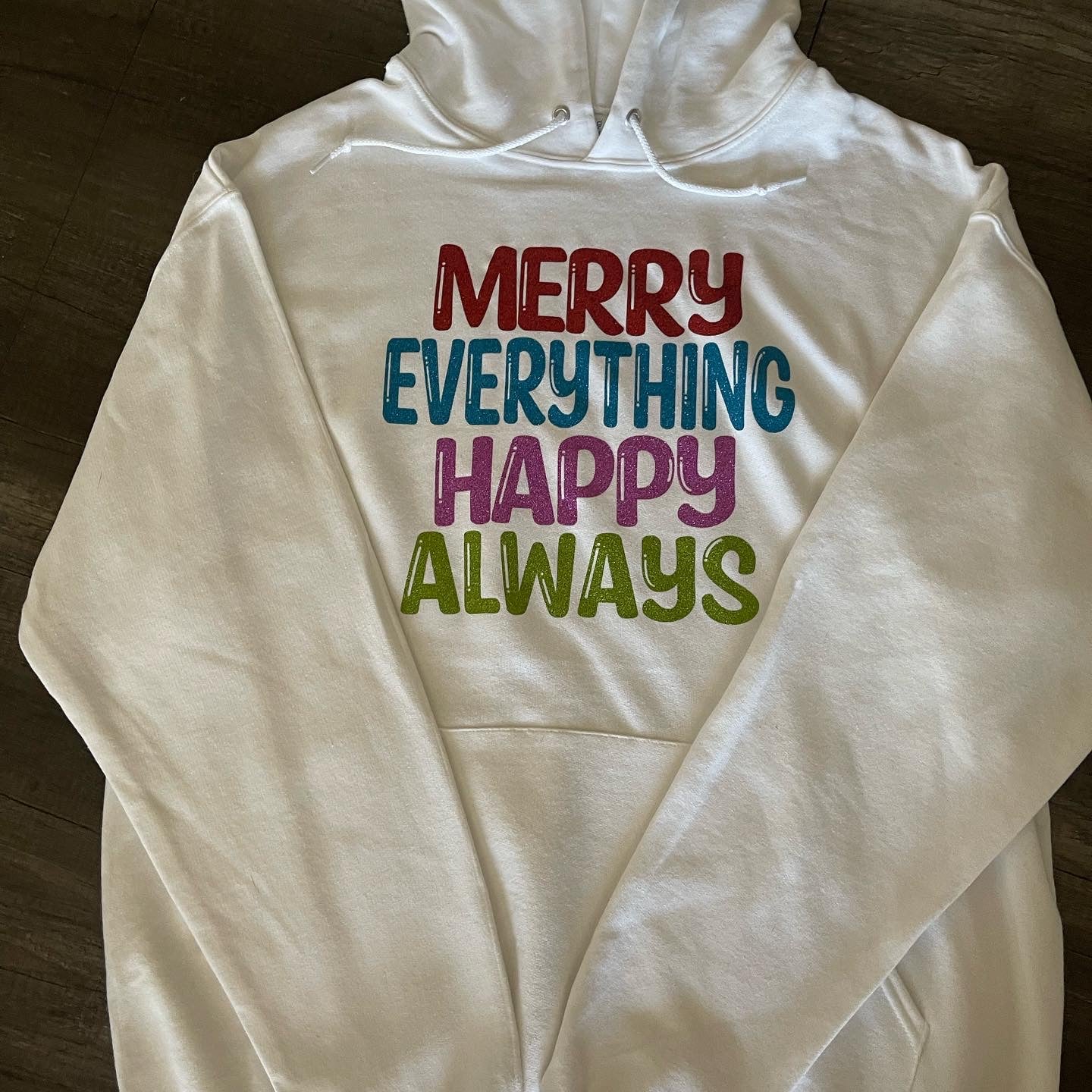 MERRY EVERYTHING HAPPY ALWAYS HOLIDAY SHIRT