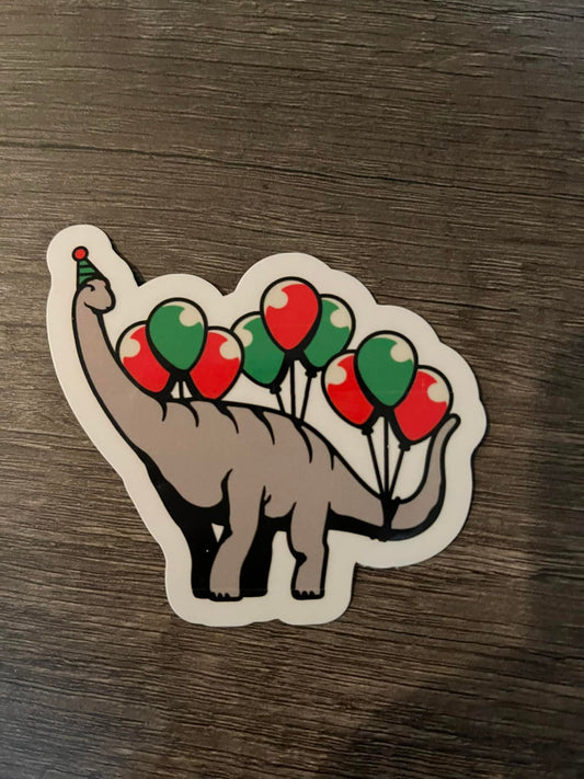 Party Saurus Sticker