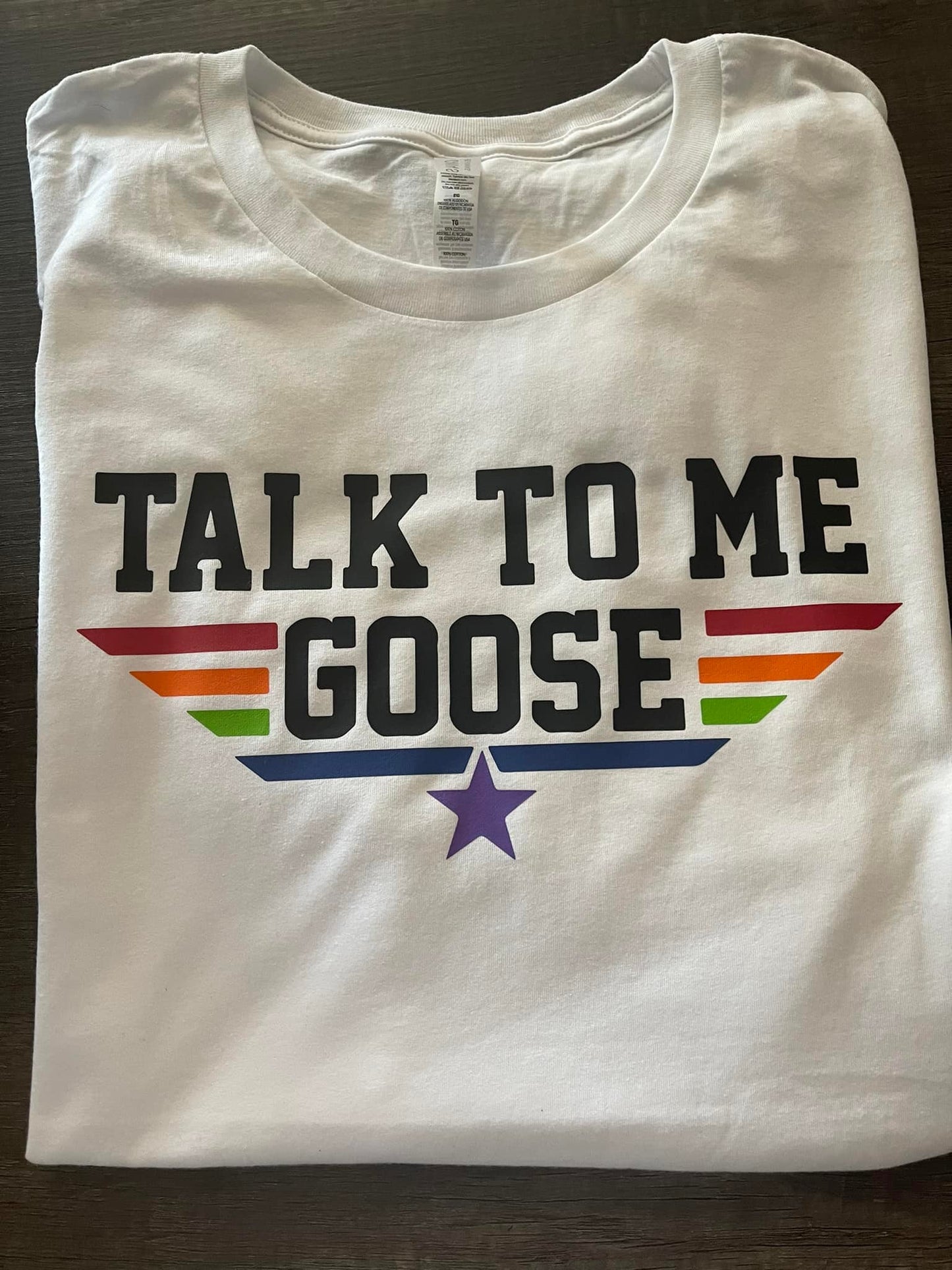 Talk to Me Goose Top Gun Tshirt